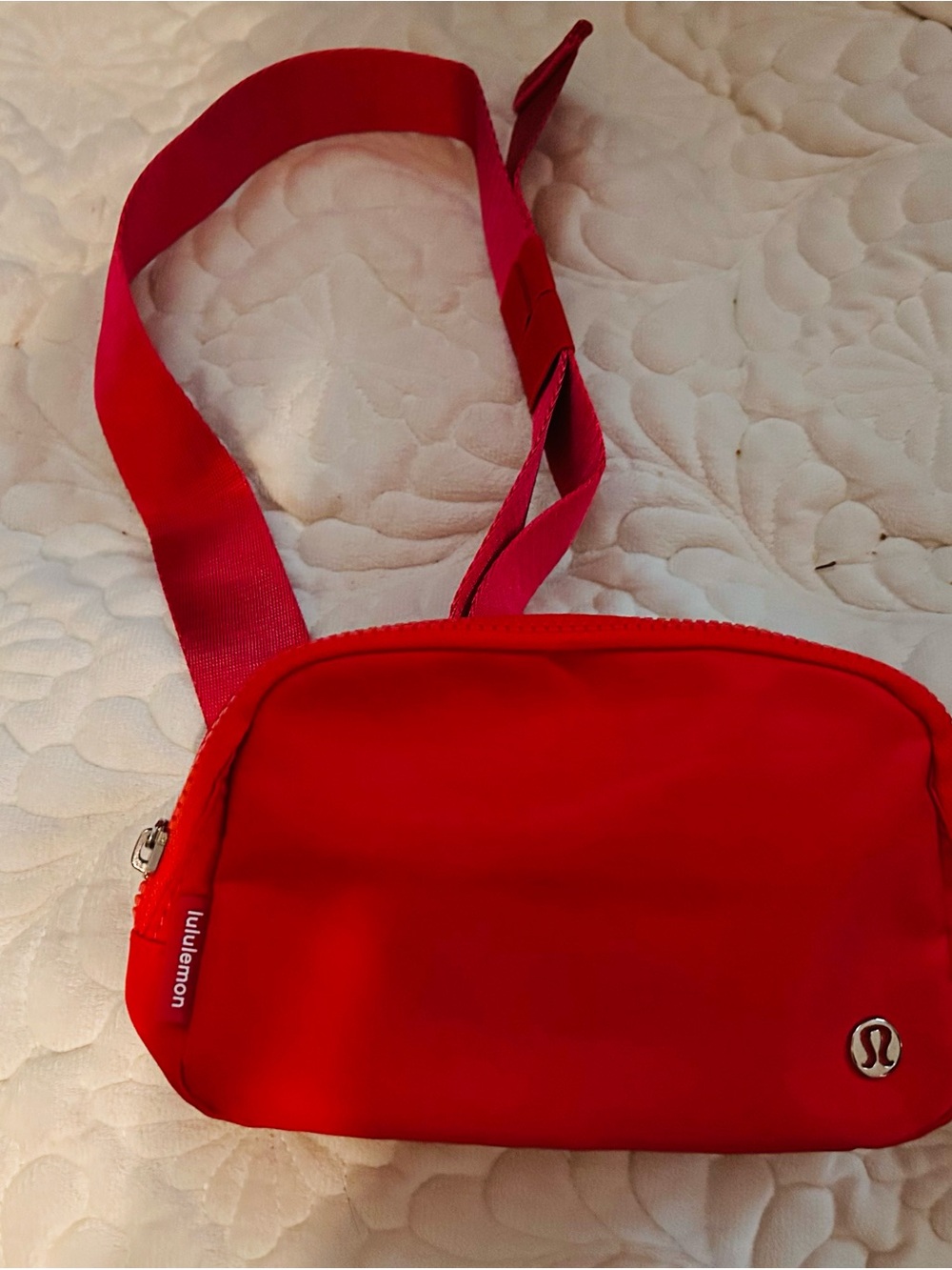 lululemon athletica Red Crossbody Pouch with Adjustable Strap